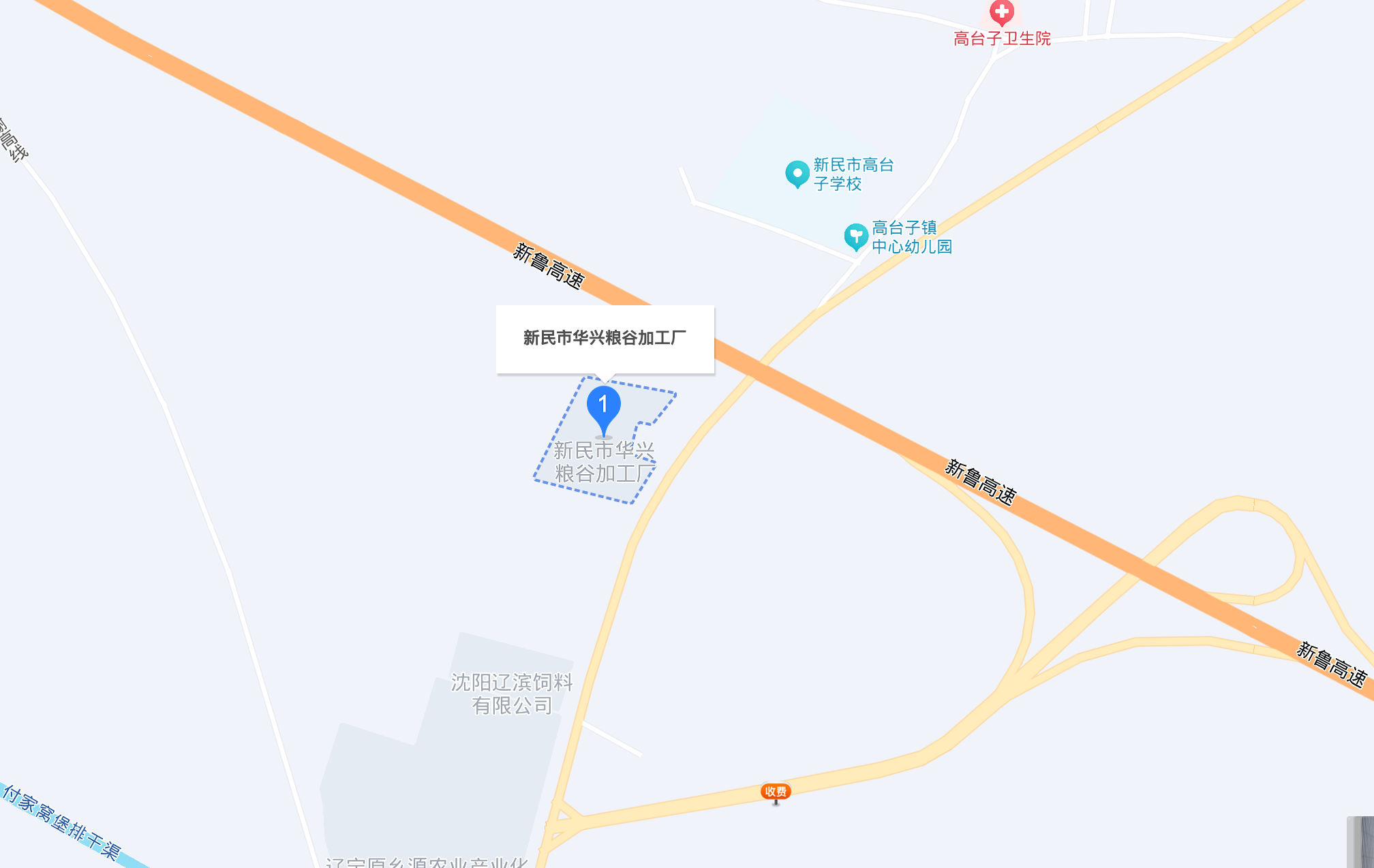 企业位置地图